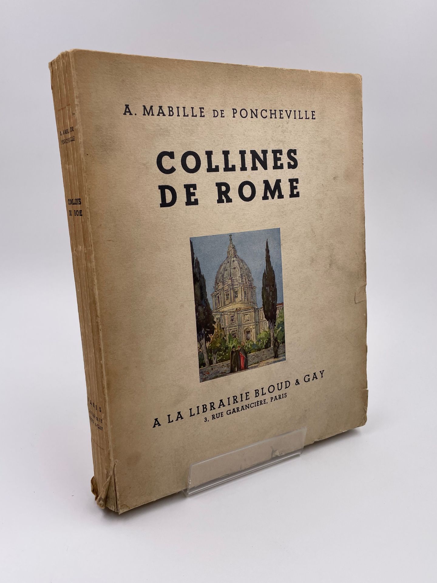 Null 1 Volume : "Collines de Rome", A. Mabille de Poncheville, Préface de Pierre&hellip;