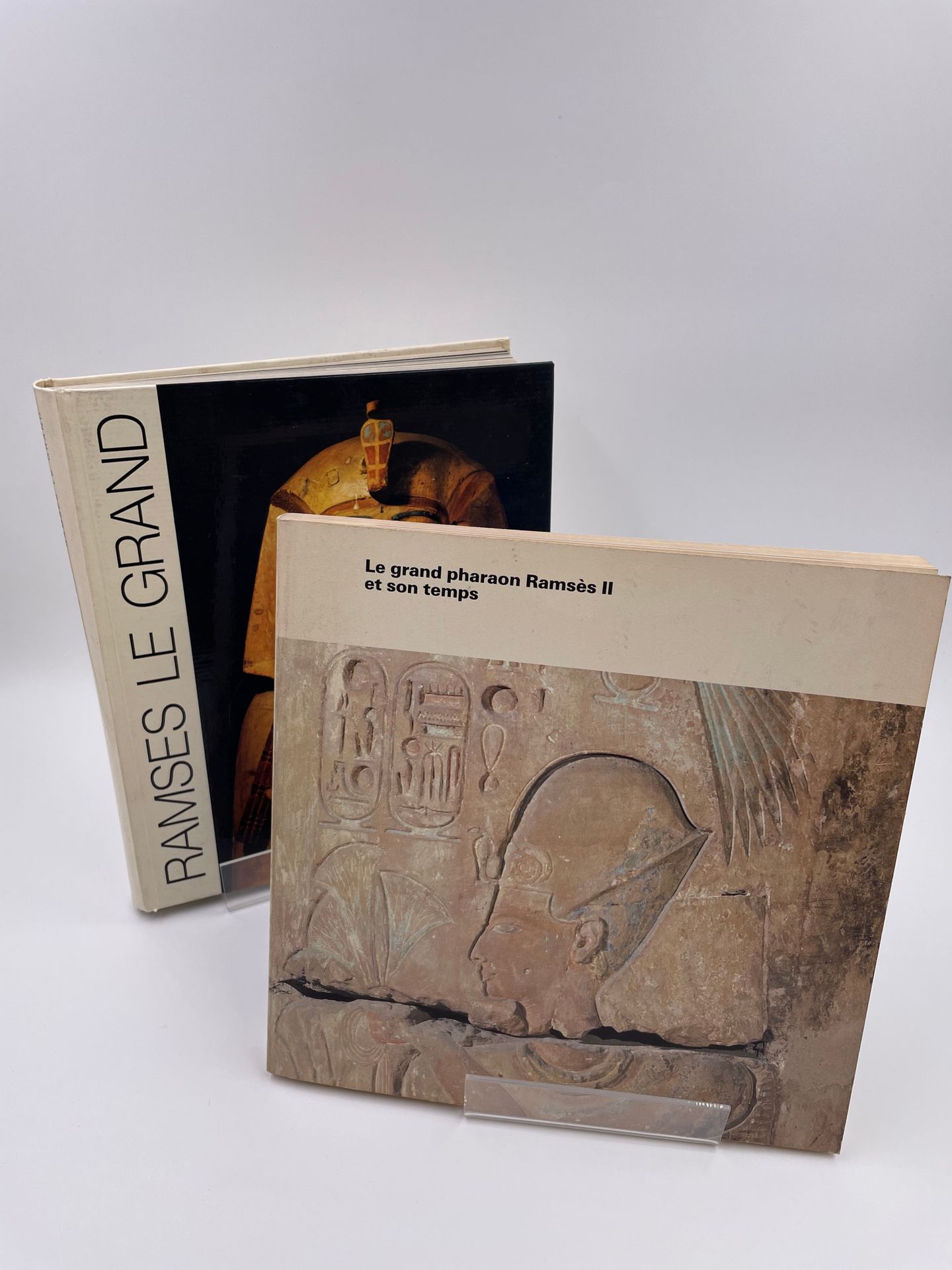 Null 2卷。 
- 拉美西斯大帝"，国家大皇宫画廊，巴黎，1976年
- 伟大的法老拉美西斯二世和他的时代》，开罗埃及博物馆文物展，文明宫，蒙特利尔，198&hellip;