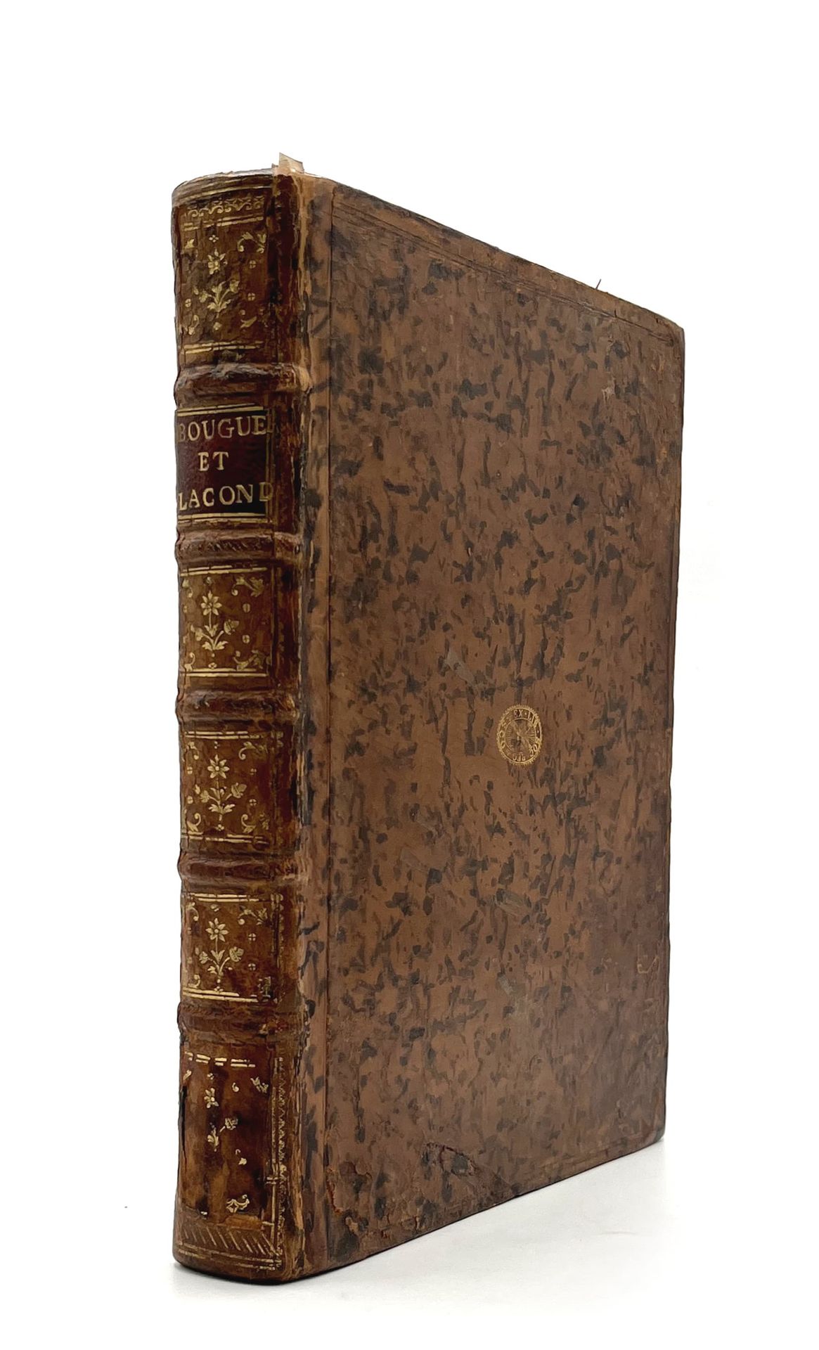 BOUGUER, Pierre & LA CONDAMINE, Charles Marie de 1744年皇家科学院的回忆录的论证。以及根据在秘鲁的观测结果确&hellip;