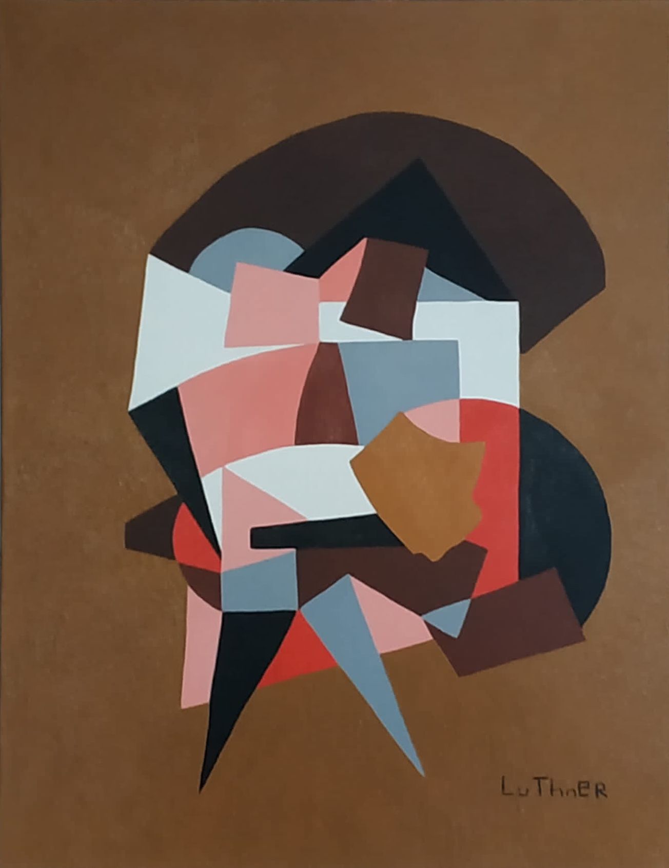 Johann Luthner Man with a pipe
Oil on canvas, signed lower right
65 x 50 cm