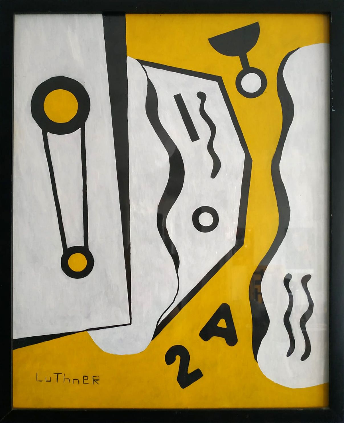 Johann Luthner Der Durchgang
Öl auf Karton, unten links signiert.
52 x 42 cm