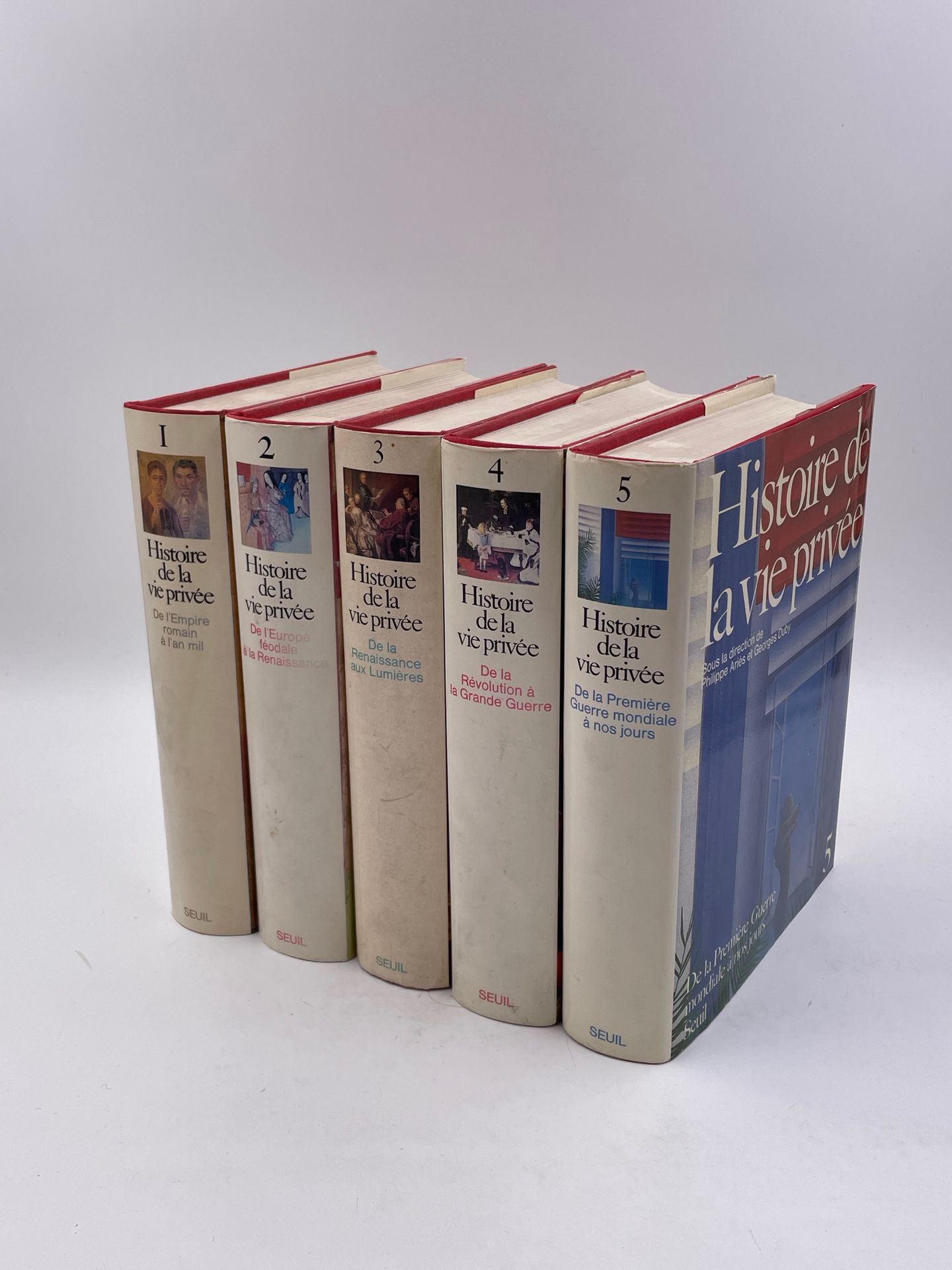 Null 5 Volumes: "Histoire de la Vie Privée de l'empire romain à l'an mil", (tome&hellip;