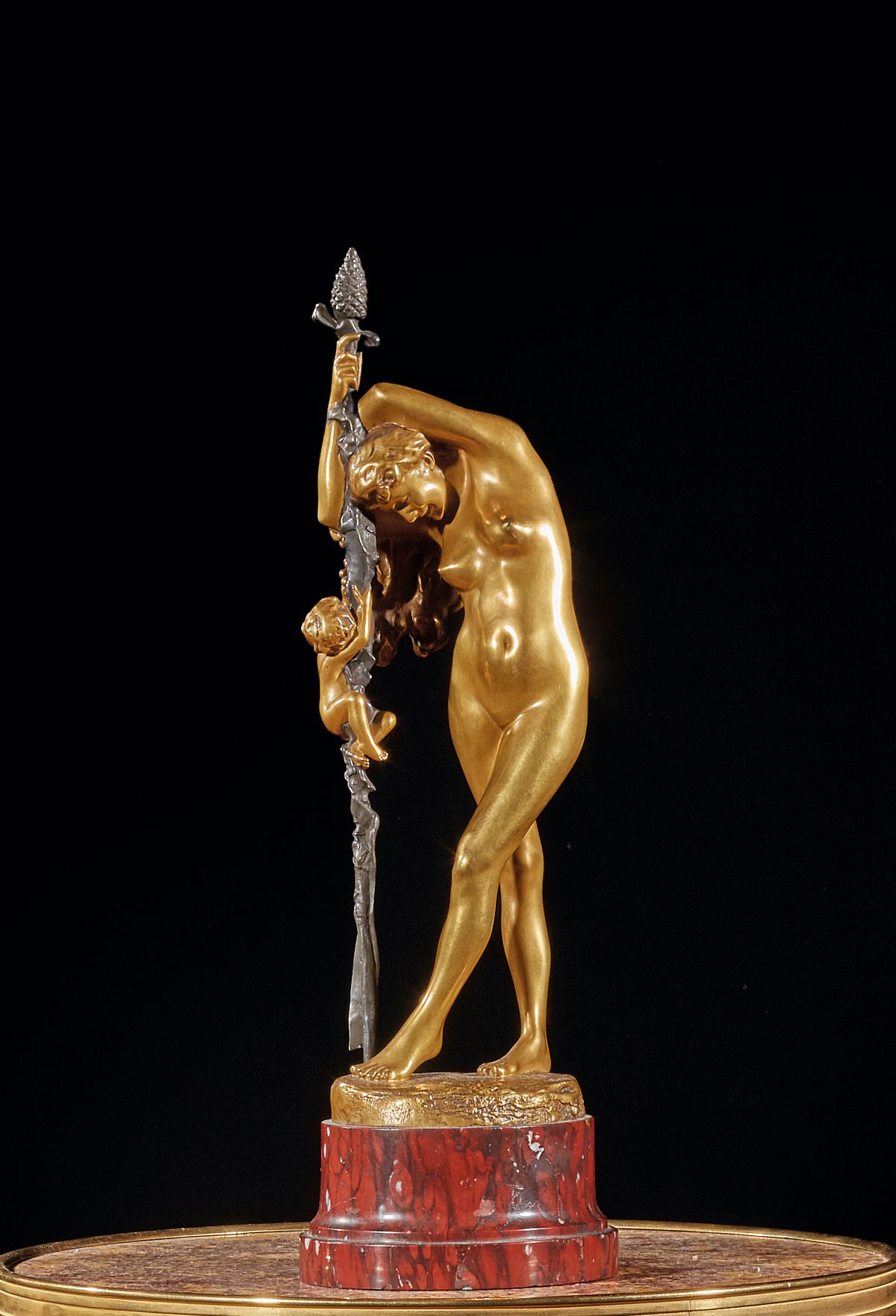 Jean-Léon JEROME (1824-1904) d'après « Allégorie »
Épreuve en bronze à deux pati&hellip;