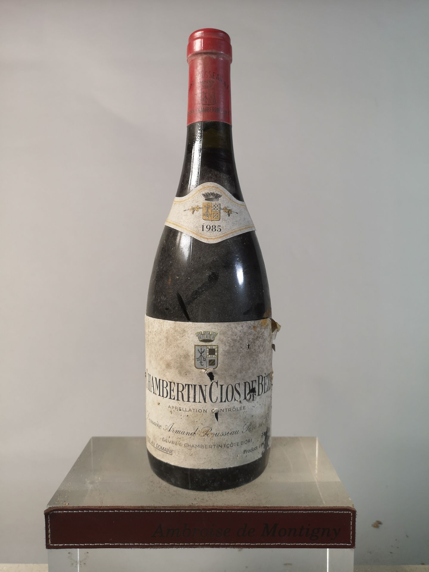 Null 1 bouteille CHAMBERTIN Grand Cru "Clos de Bèze" - Domaine Armand ROUSSEAU P&hellip;