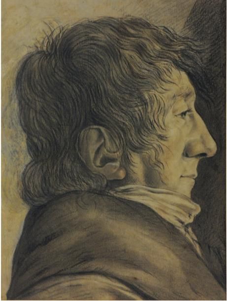 Ecole FRANCAISE vers 1800 Portrait de Pierre Alexandre Lefèbre d'Autrech - Pierr&hellip;