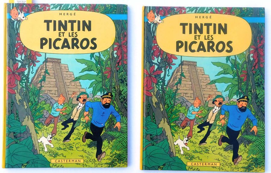 Null Tintin et les Picaros. 2 exemplaires.
Editions originales. Casterman 1976, &hellip;