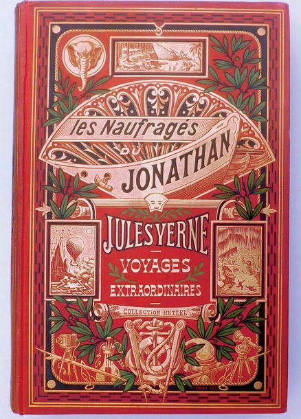 Null «Les Naufragés du Jonathan».
Hetzel, les voyages extraordinaires, 1909. Car&hellip;