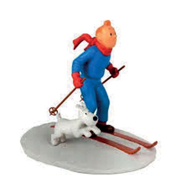 Null PIXI 45930 Tintin à Ski.
Moulinsart 2003. Figurine résine sur socle métal. &hellip;