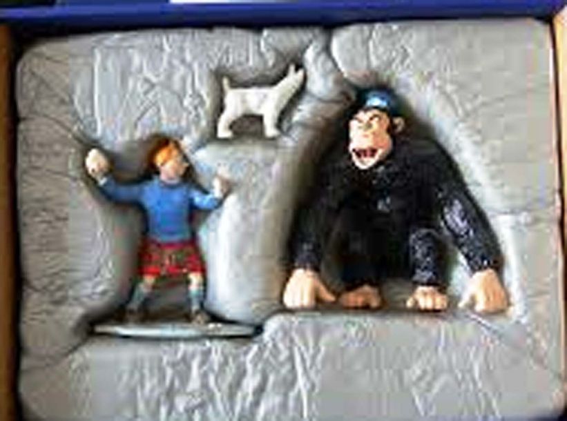 Null PIXI 46945. Tintin et le Gorille Ranko.
Moulinsart 2002. Boîte bleue, avec &hellip;
