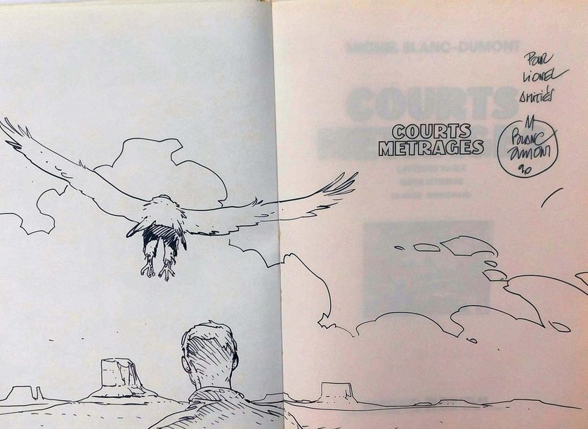 BLANC DUMONT. «Courts Métrages».
Dargaud 1985. Edition originale avec un grand d&hellip;