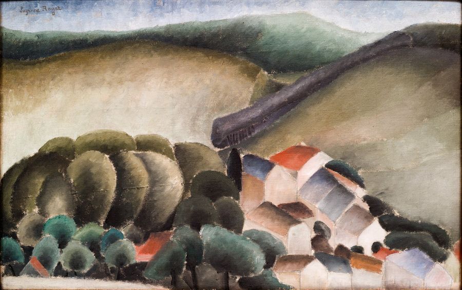 Suzanne ROGER (1899-1986) Le Village, 1922
Huile sur toile
Signée en haut à gauc&hellip;