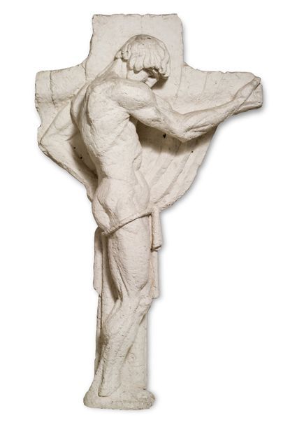LANDOWSKI Importante sculpture en plâtre

H: 190 cm. L: 110 cm. P: 33 cm