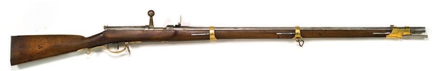 Null Fusil à aiguille Dreyse modèle 1841
Canon rond à pans au tonnerre, avec mar&hellip;