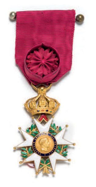 France ORDRE DE LA LEGION D'HONNEUR, institué en 1802
Etoile d'officier d'époque&hellip;