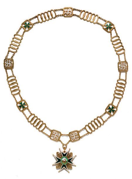 France ORDRE HOSPITALIER DE SAINT LAZARE DE JERUSALEMZ
Collier de cérémonie en m&hellip;