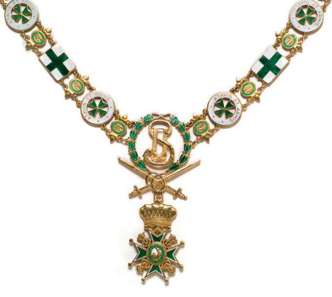 France ORDRE HOSPITALIER DE SAINT LAZARE DE JERUSALEMZ
Important collier de céré&hellip;