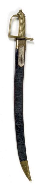 Null Sabre de grenadier modèle 1767
Monture en bronze, poignée à godrons, garde &hellip;
