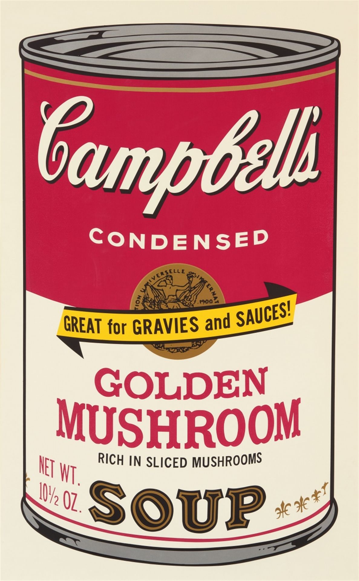Andy WARHOL Andy Warhol





Campbell's Soup II (Champignon doré)


1969





Sé&hellip;