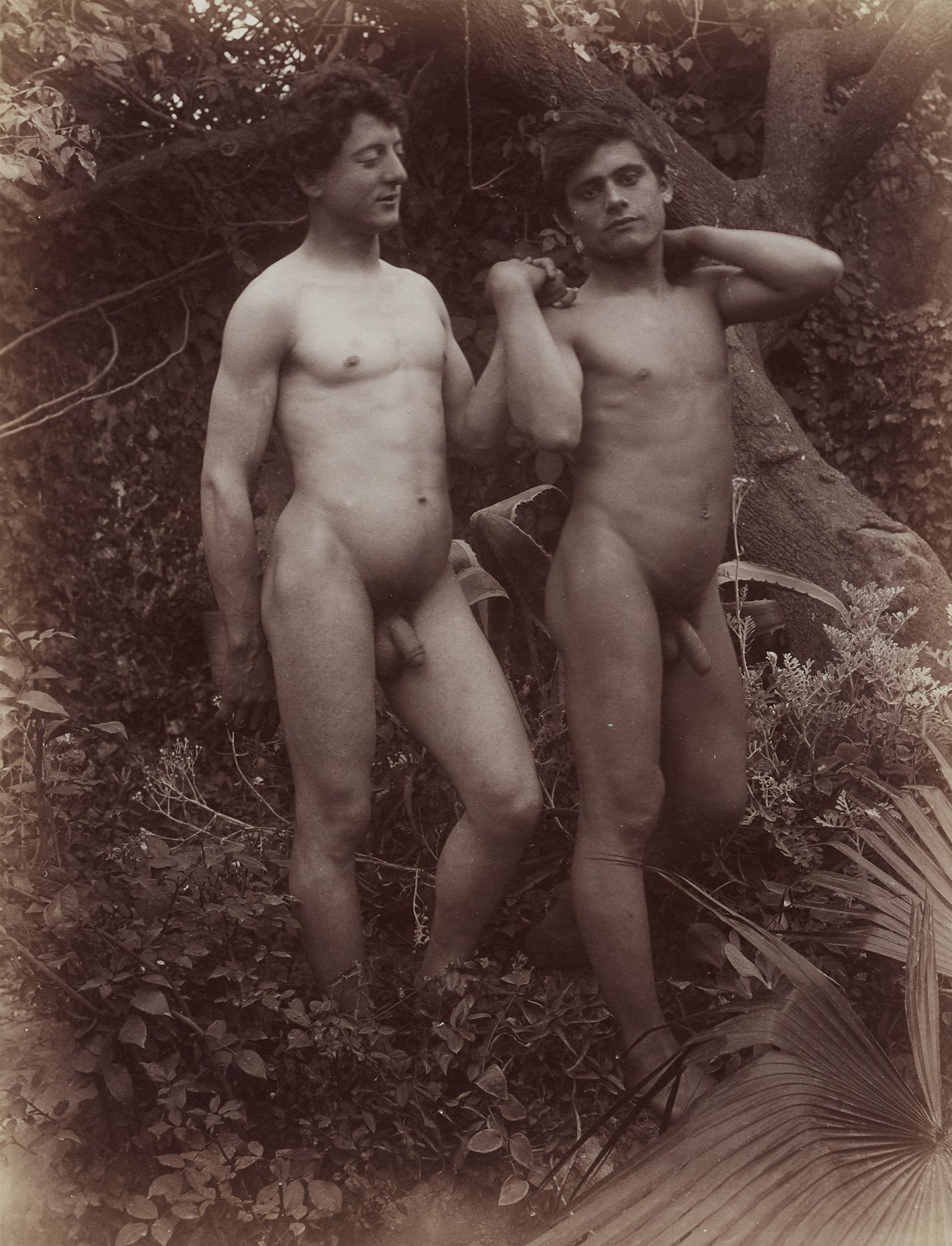 Wilhelm von Gloeden 威尔海姆-冯-格罗伊登



无题

1900年左右



相册打印。22,5 x 17 cm。背面有摄影师的印章和蜡笔&hellip;