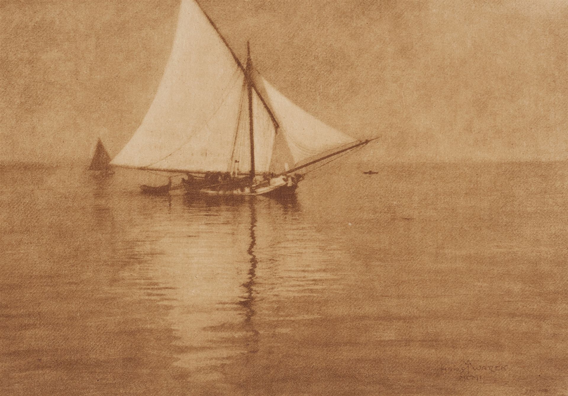 Hans Watzek Hans Watzek





The White Sail


1901





Photogravure on Japan pa&hellip;