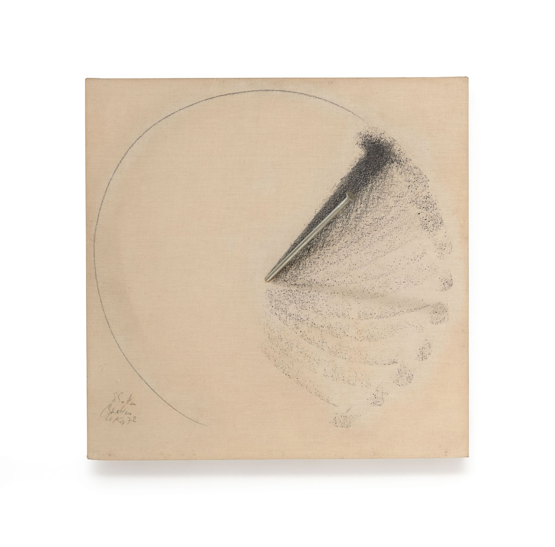 Günther Uecker Günther Uecker



阴影 阴影

1972



钉子和石墨在木头上的画布 60 x 60 x 19 厘米。有签名&hellip;