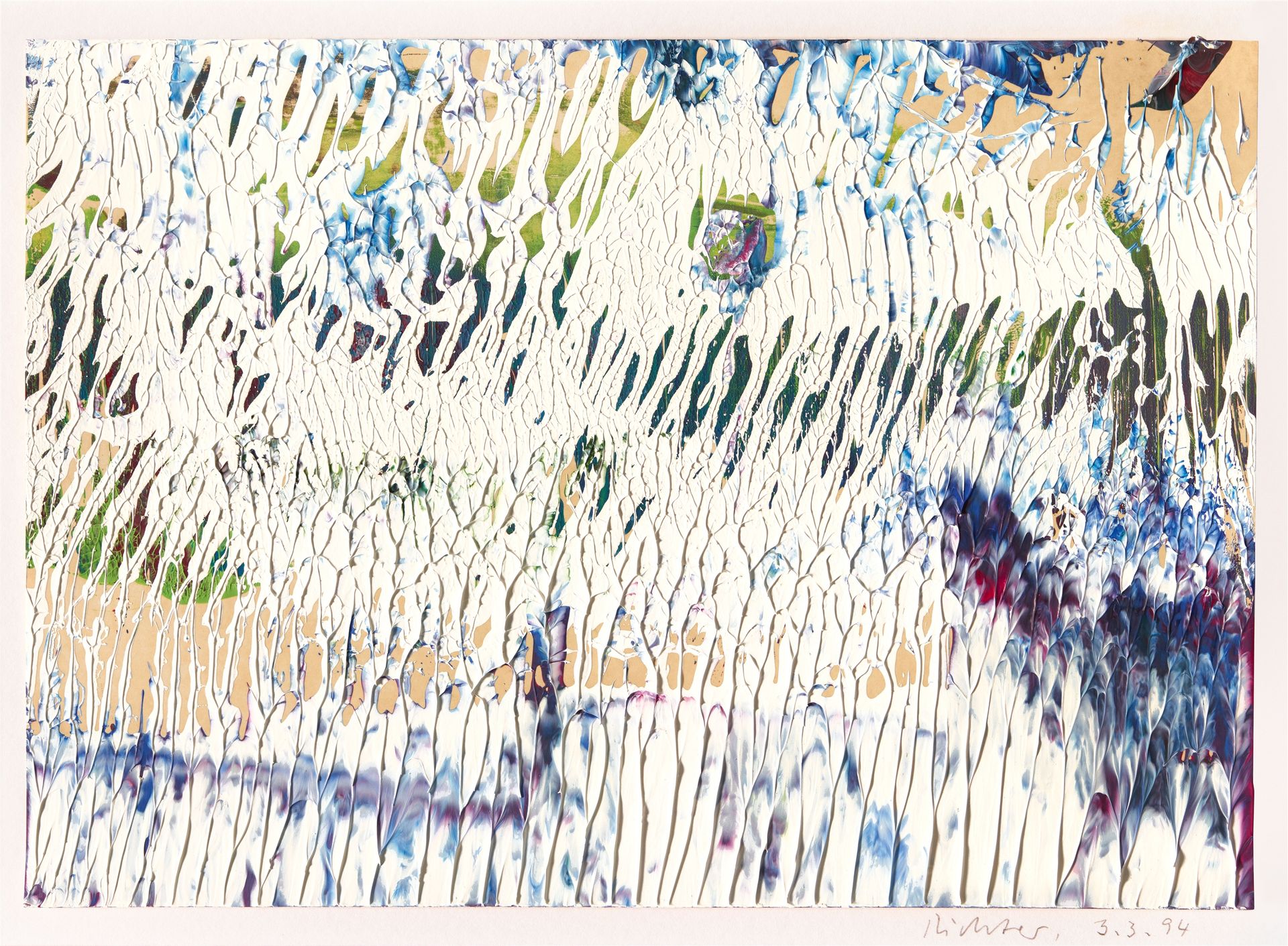 Gerhard Richter Gerhard Richter





3.3.94


1994





Oil on card 21 x 29.8 cm&hellip;