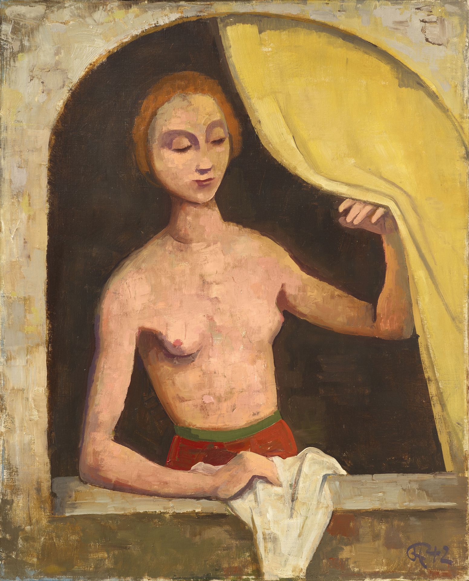 Karl Hofer 卡尔-霍费尔



窗边的女孩

1942



布面油画。93,5 x 75,5厘米。有框。右下角有深棕色的Monogrammed和日期&hellip;