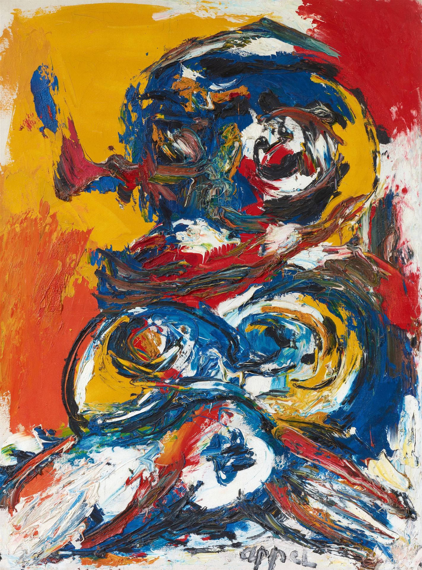 Karel Appel Karel Appel



Nue

1961



Huile sur toile 130 x 97 cm. Encadré par&hellip;