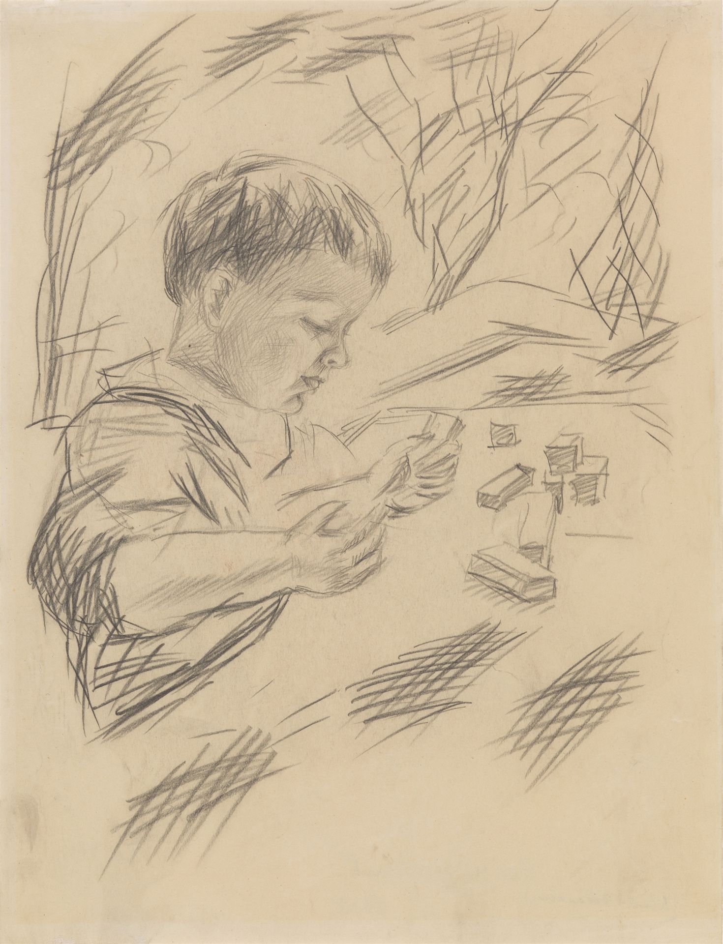 August Macke August Macke









Walter spielend




1913









Pencil draw&hellip;