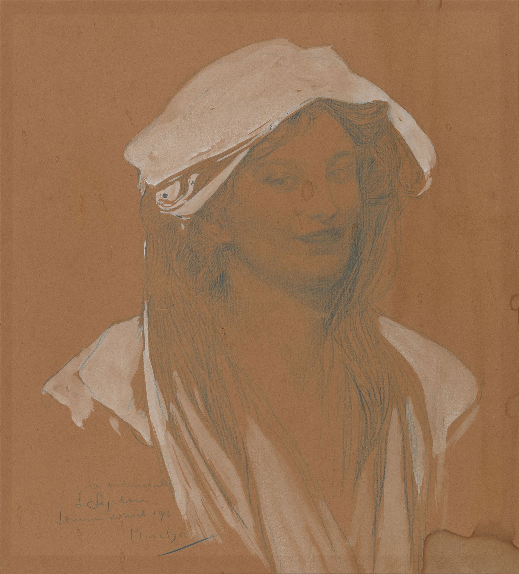 Alphonse Mucha Alphonse Mucha







Portrait



1903







Craie de couleur et&hellip;