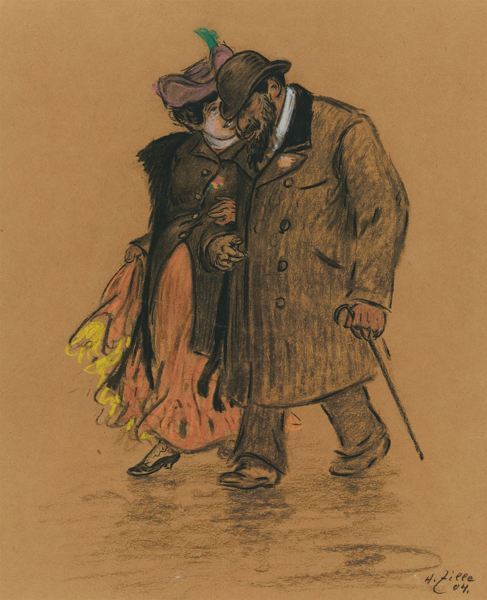 Heinrich Zille Heinrich Zille







Pareja que pasea



1904







Dibujo de t&hellip;