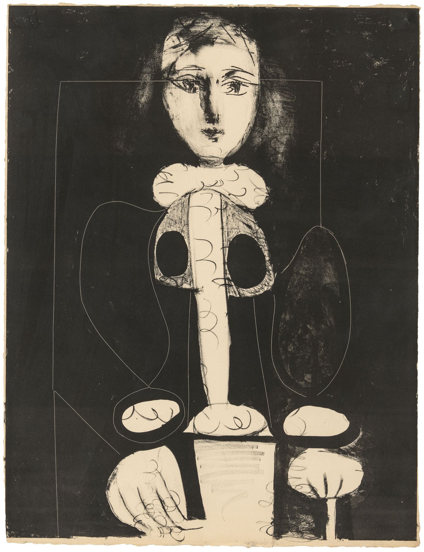 Pablo Picasso Pablo Picasso

Femme au fauteuil III
1948

Lithographie originale &hellip;