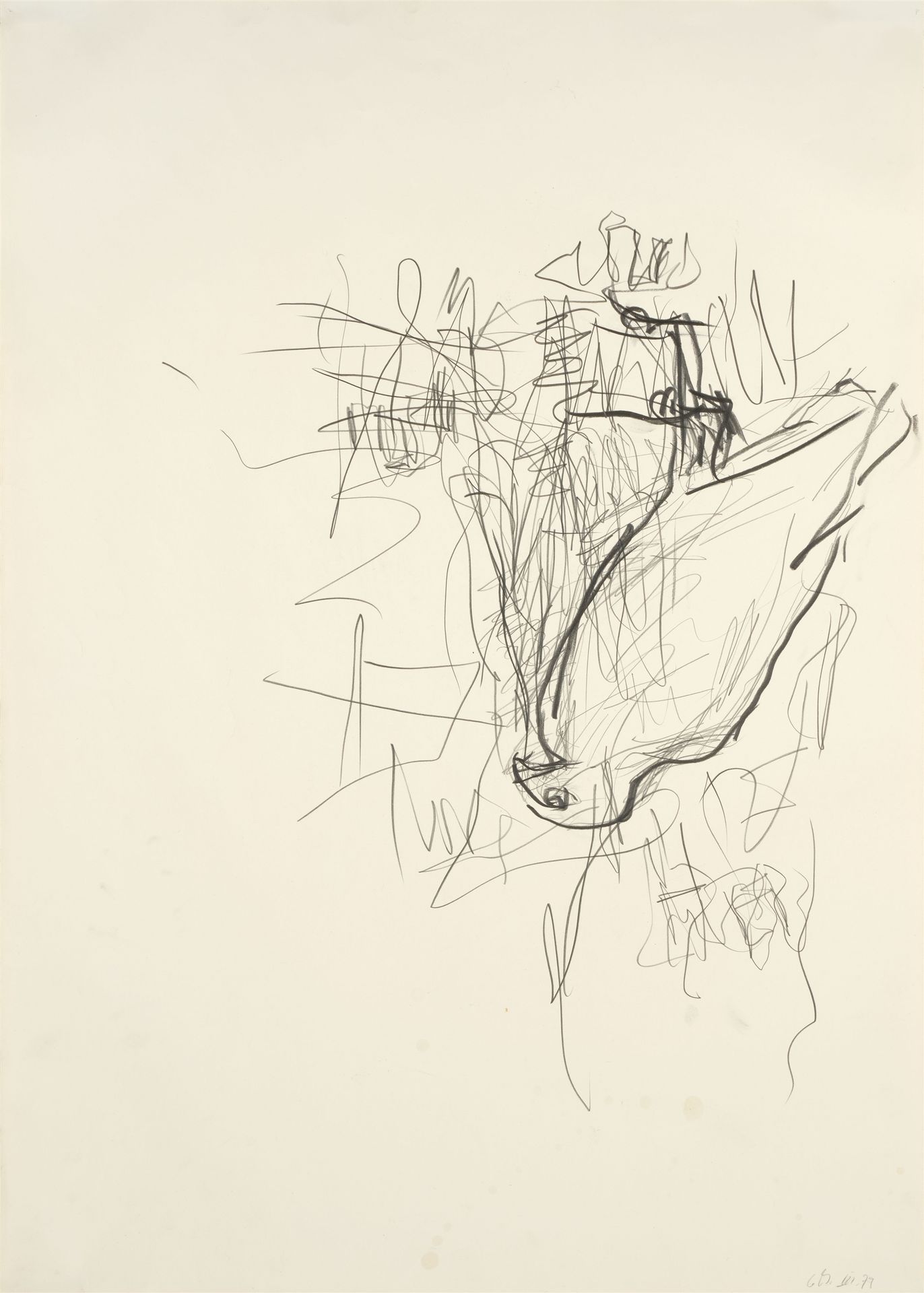 Georg Baselitz Georg Baselitz

Ohne Titel
1979

Graphit auf Papier 86 x 61 cm. U&hellip;