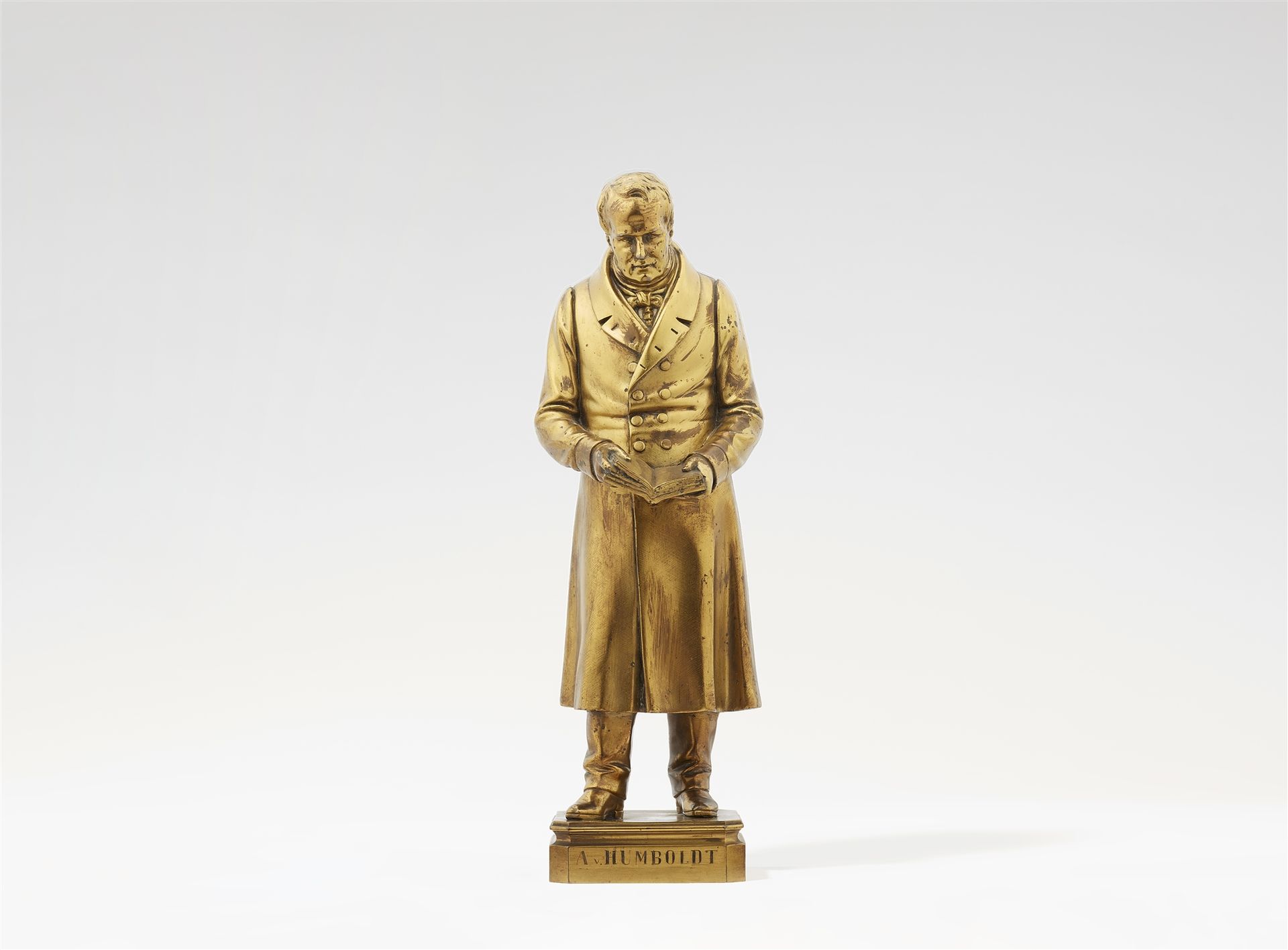 Friedrich Drake Statuette d'Alexander von Humboldt

Fonte de zinc, dorée. Monume&hellip;
