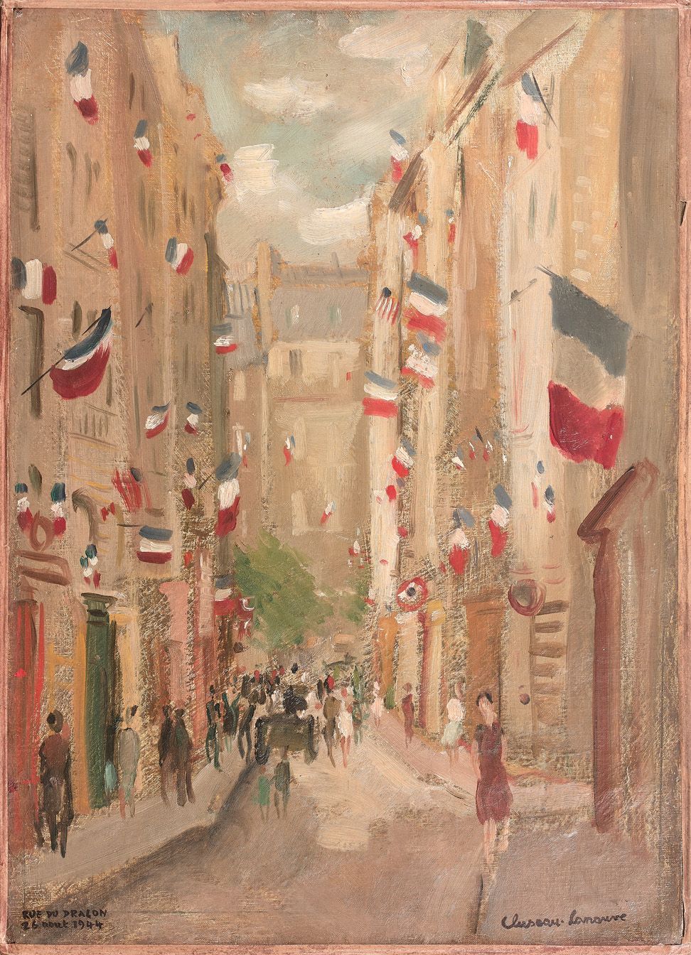 Null Jean Cluseau-Lanauve (1894-1997)

巴黎，龙亭街，1944年8月26日

布面油画，右下方有签名，左下方有日期和标题。&hellip;