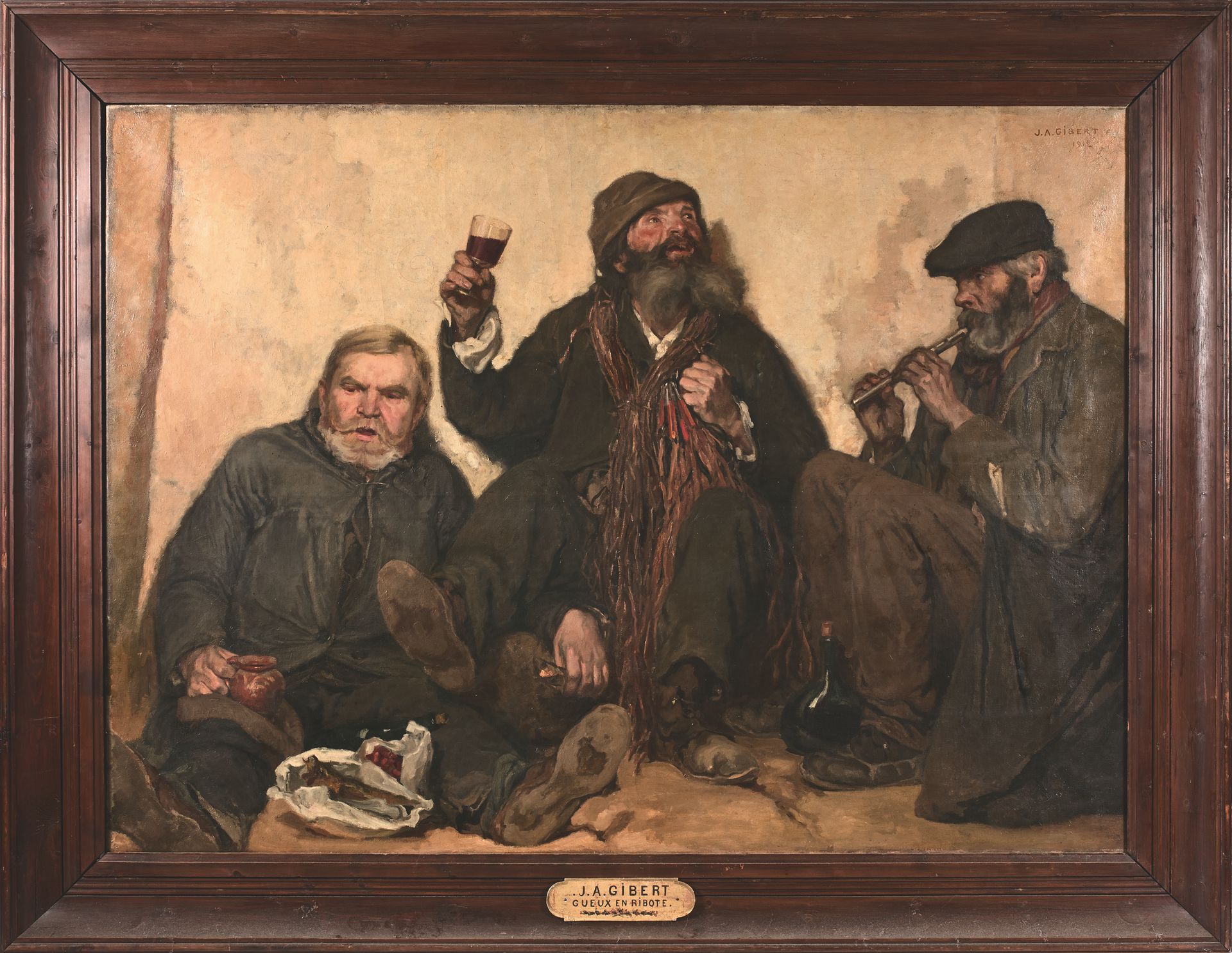 Null JEAN-AMÉDÉE GIBERT (1869-?)

Mendigo en un Ribote, 1912

Óleo sobre lienzo,&hellip;