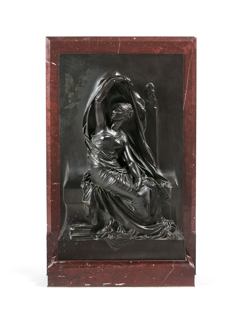 Null HENRI CHAPU (1833-1891)

La Pensée

Bas-relief en bronze, signé sur le côté&hellip;