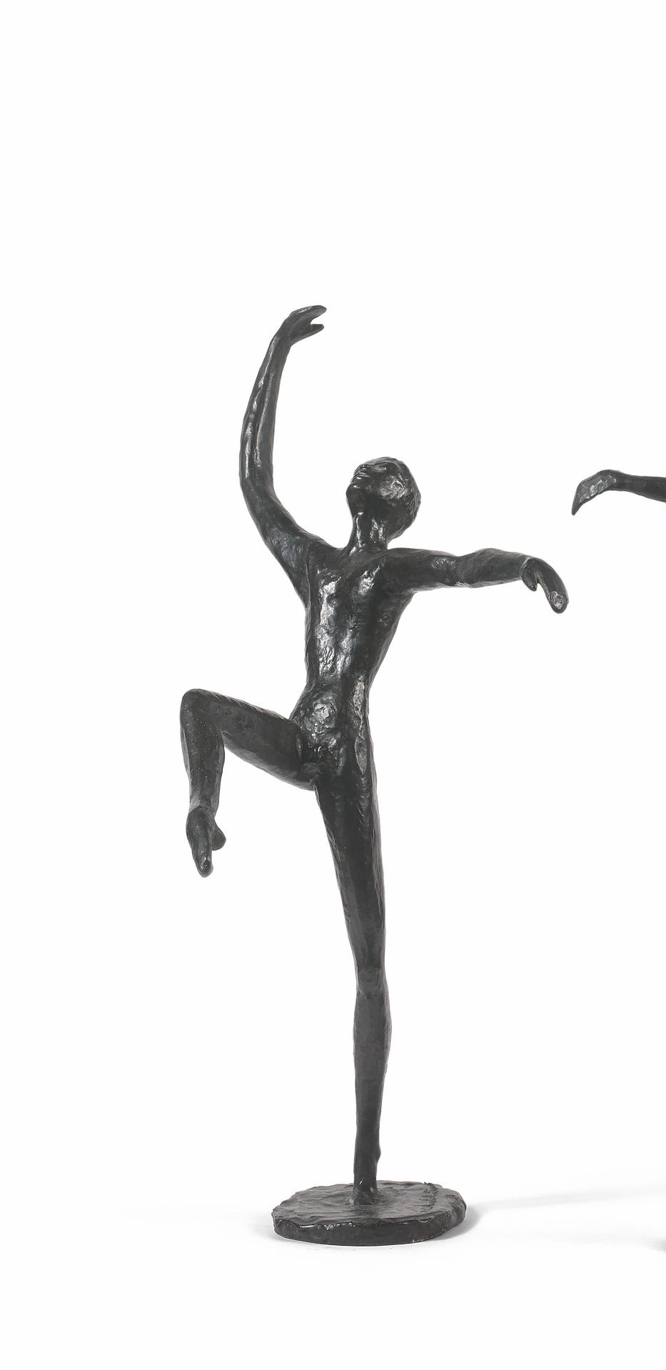 Colette MARCHAL-SIMON 
Danseur, 1971 - Bronze mit brauner Patina, auf der Terras&hellip;