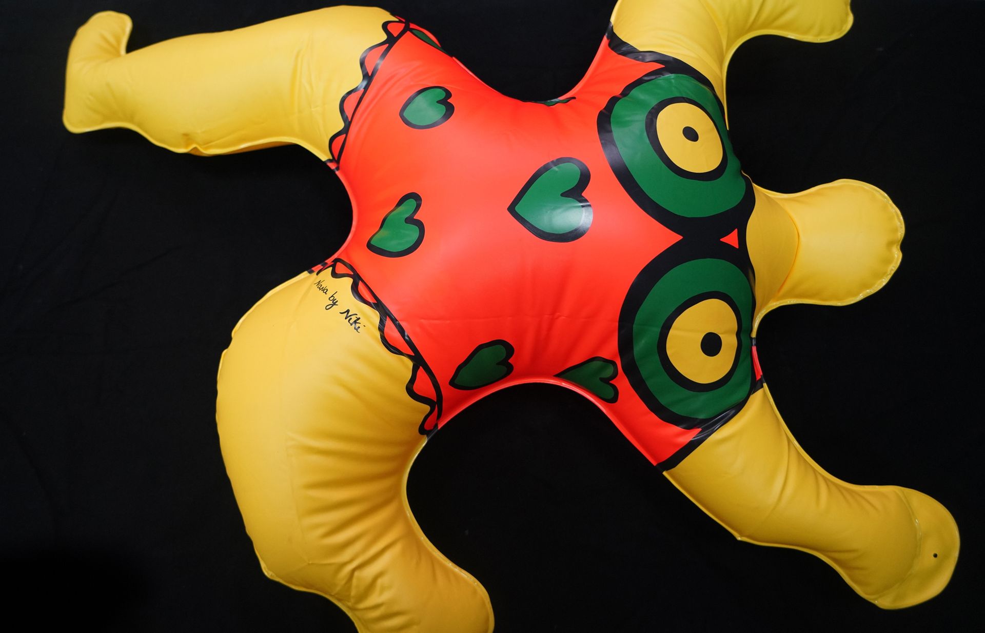 NIKI DE SAINT-PHALLE (1930-2002), d'après Inflatable Nana
Polychrome PVC plastic&hellip;