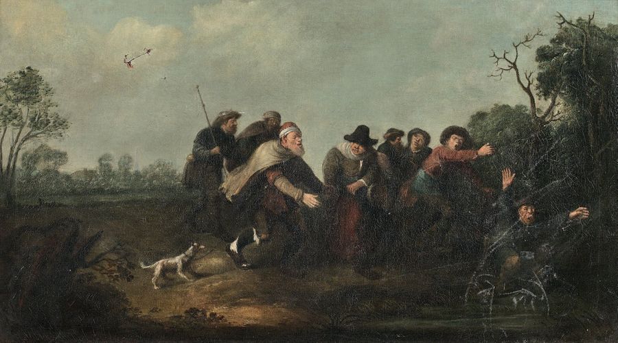Entourage de Jan Miense MOLENAER (1609-1668) Le cortège des gueux
Huile sur toil&hellip;