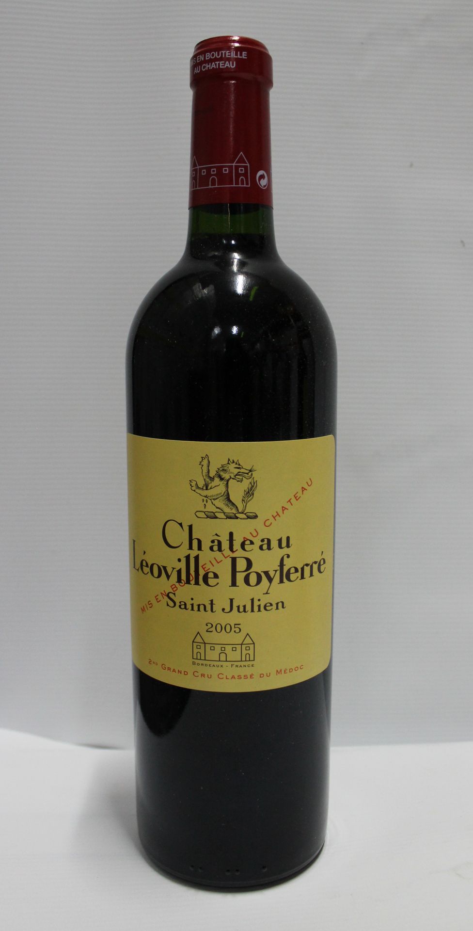 Null 1 Bottle 75cl - 2nd Grand Cru Classé Saint-Julien - Château LEOVILLE POYFER&hellip;