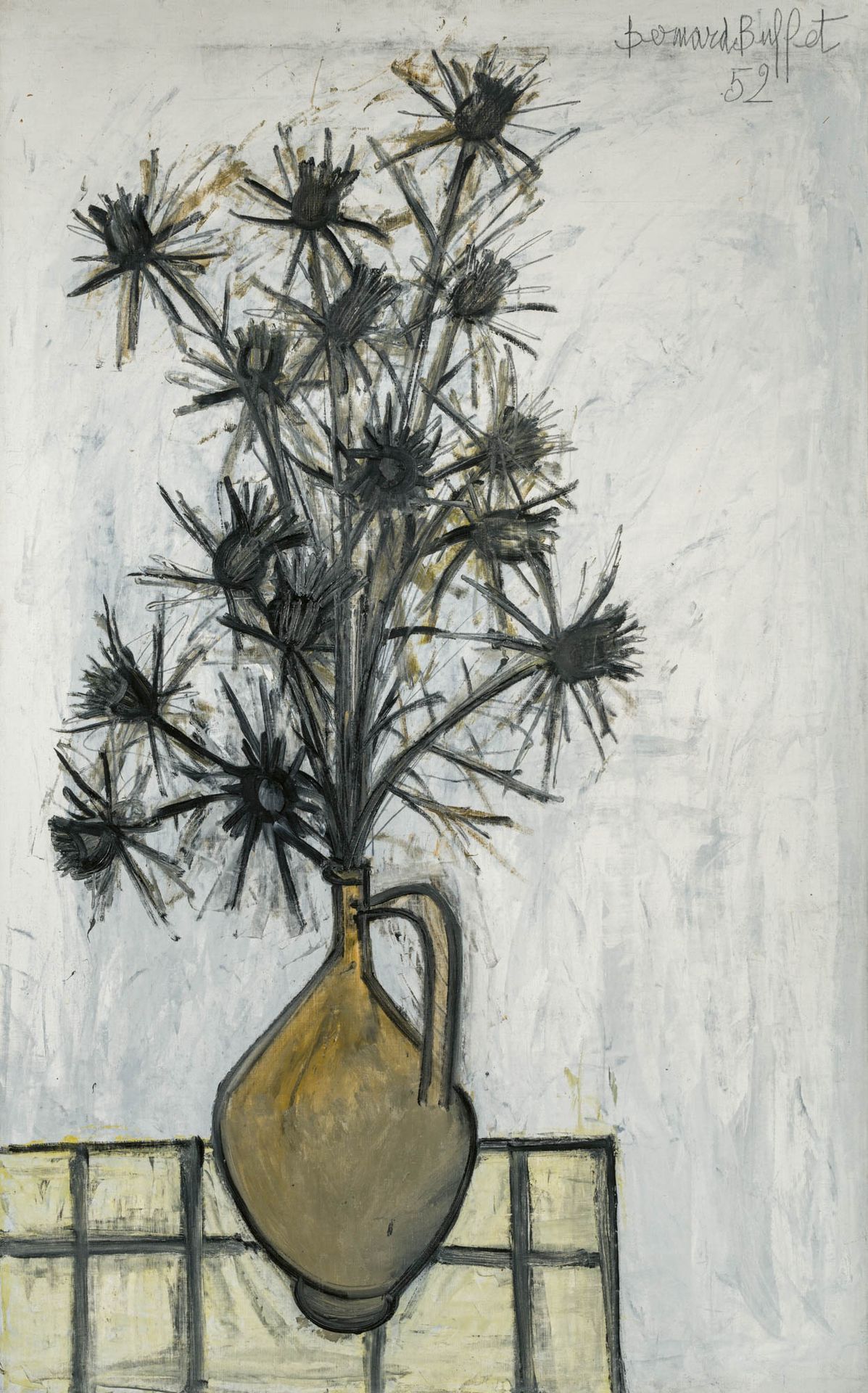 Bernard Buffet 1928–1999 伯纳德-巴菲特 1928-1999

Les chardons, 1952

布面油画

右上角有签名和日期 &hellip;