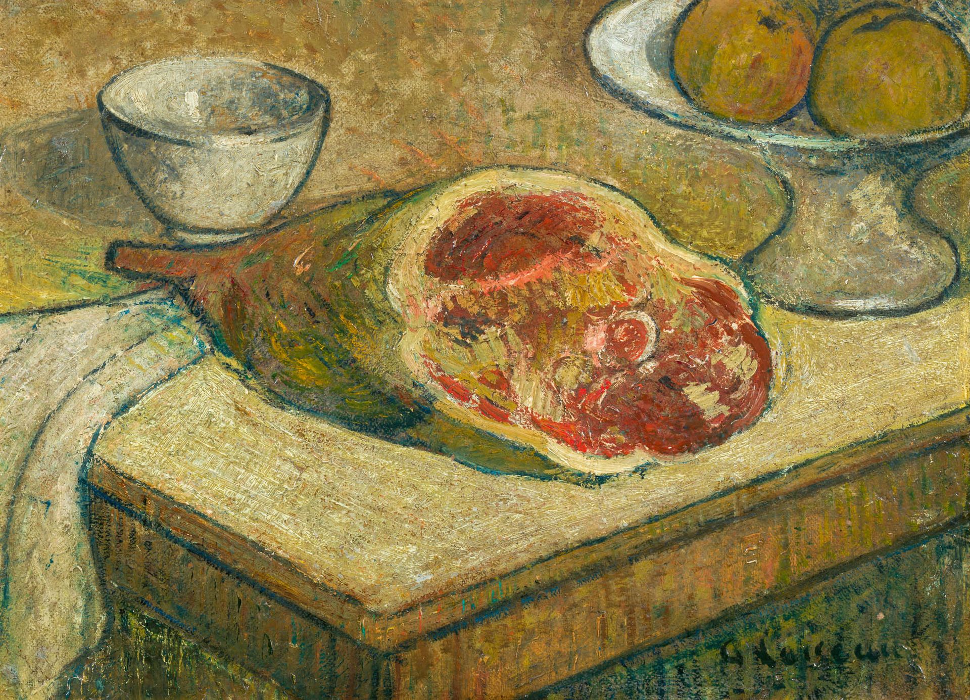 Gustave Loiseau 1865–1935 古斯塔夫-洛伊索1865-1935年

糖果

木头上的布面油画

右下角签有G.Loiseau

36 x&hellip;