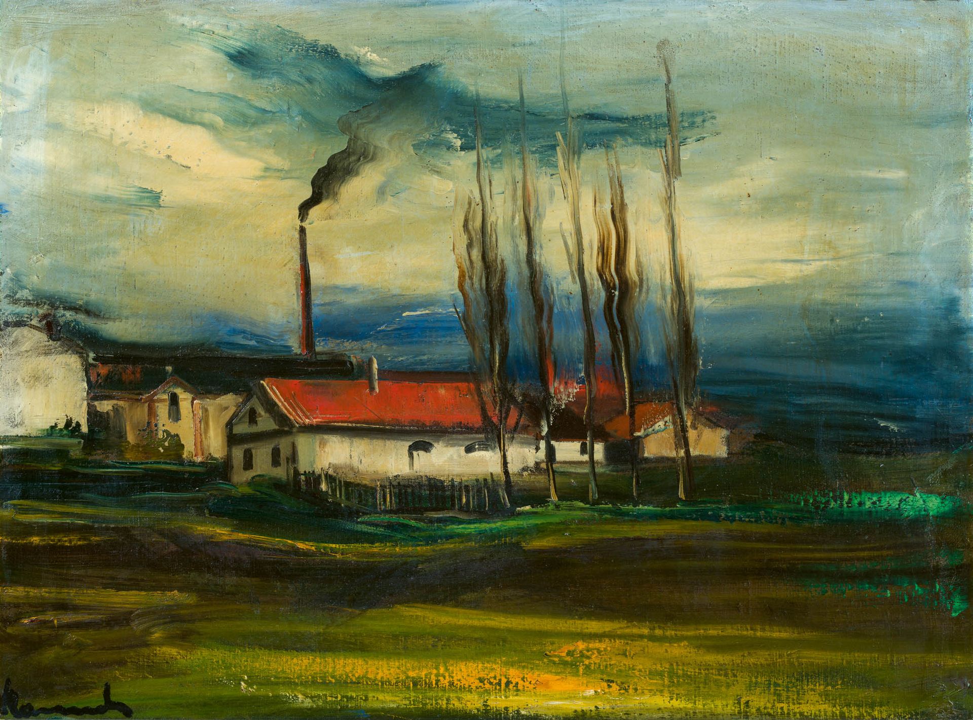 Maurice de Vlaminck 1876–1958 Maurice de Vlaminck 1876–1958

L'usine

Öl auf Lei&hellip;