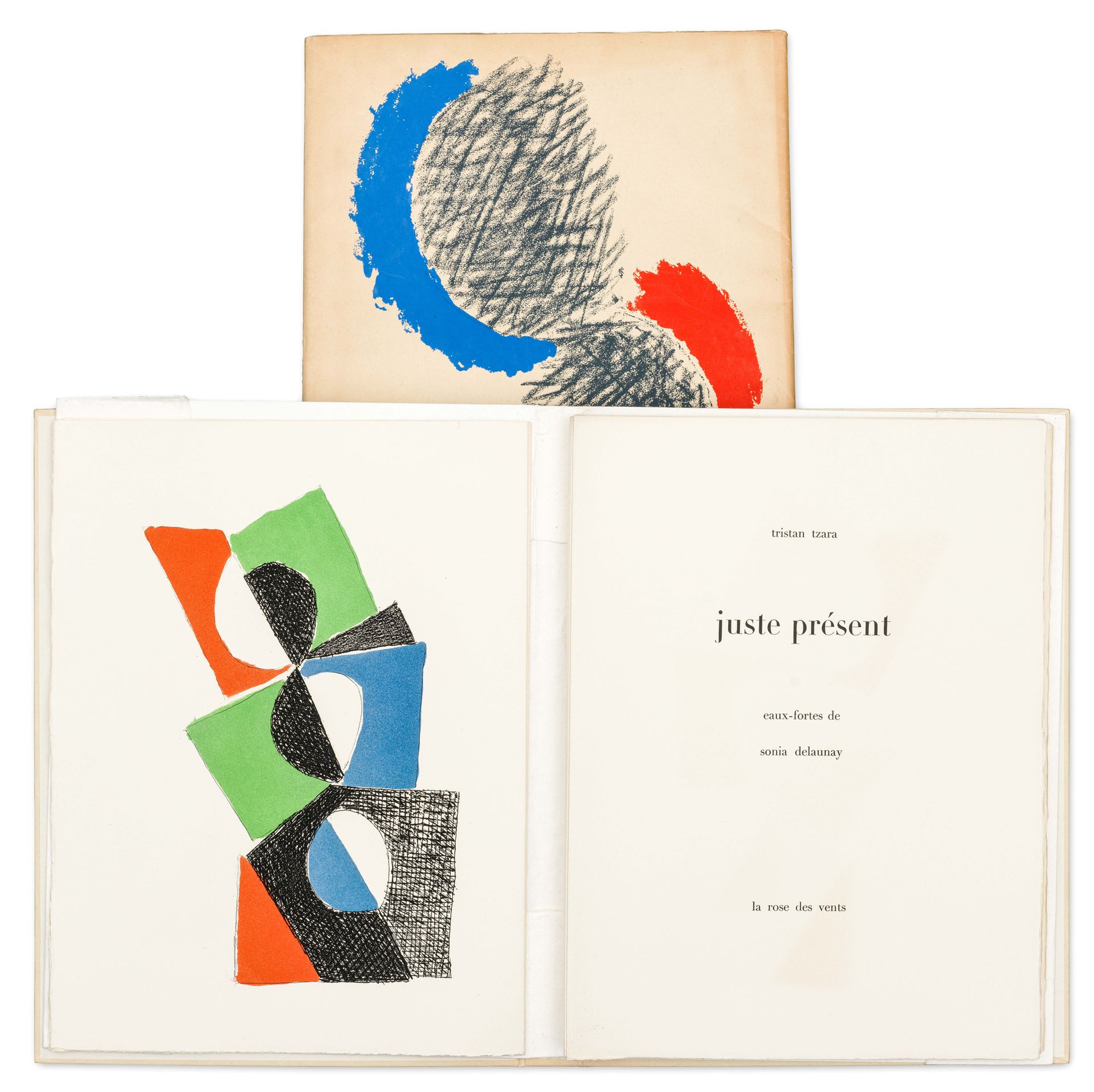 Sonia Delaunay 1885–1979 索尼娅-德劳内 1885-1979 
Tristan Tzara, Juste Présent, 1961
书&hellip;
