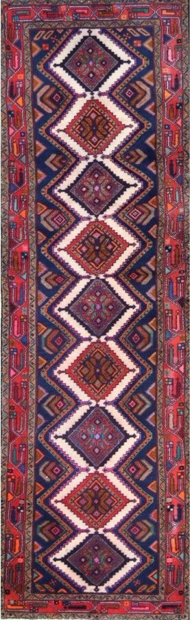 Null Galerie Hamadan (Iran) vers 1980.

Velours en laine sur fondations en coton&hellip;