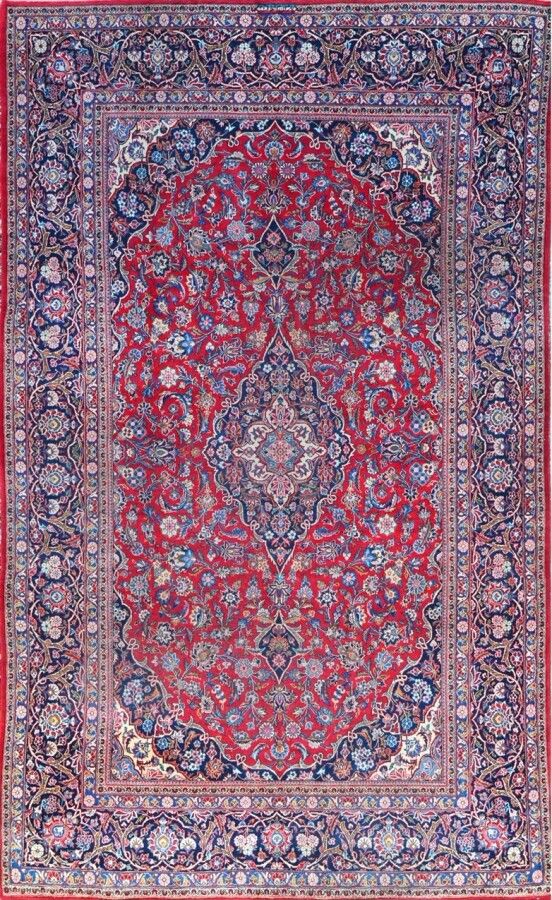 Null Important Kachan (Iran) around 1970.

Wool velvet on cotton foundations.

R&hellip;