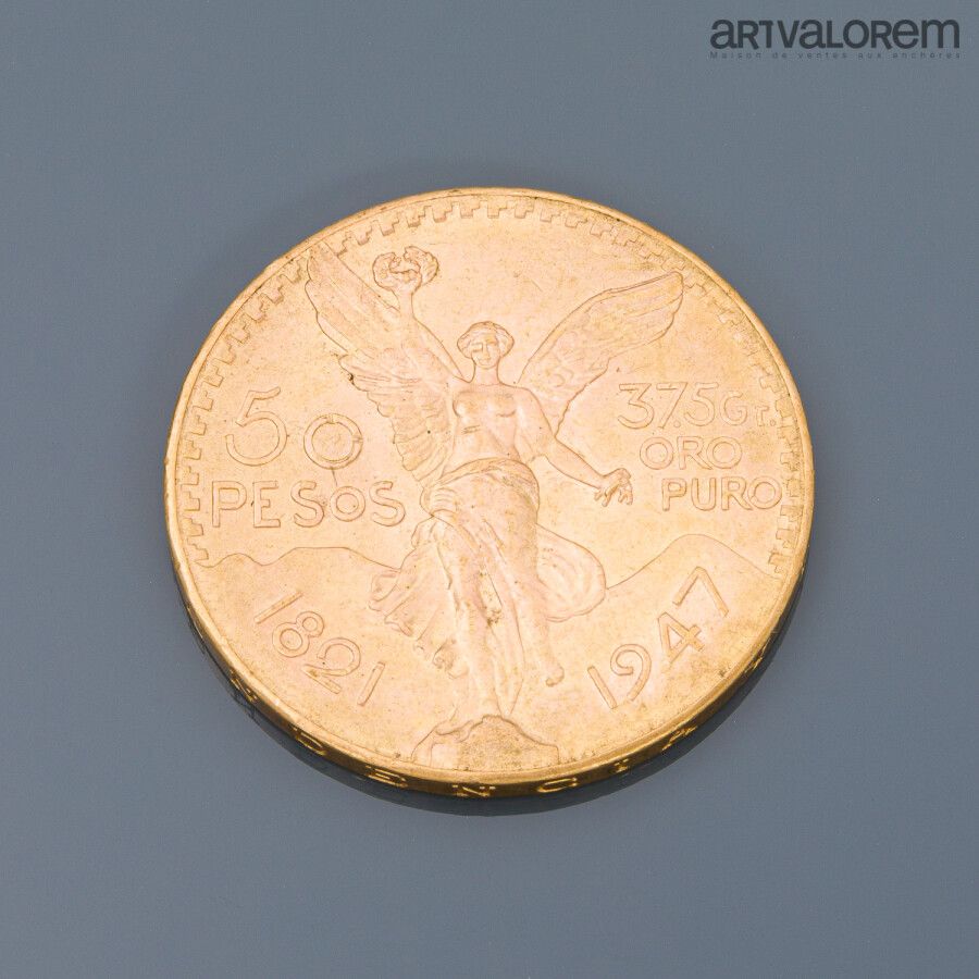 Null Una moneta d'oro messicana da 50 Pesos



SPESE LEGALI: 14,28 % TTC