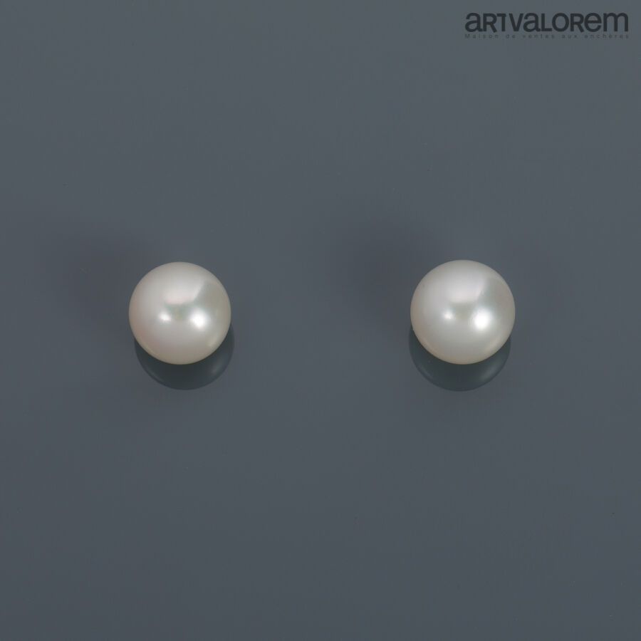 Null TIFFANY & CO

Paire de clous d'oreille en argent 925°/°° ornés de perle de &hellip;