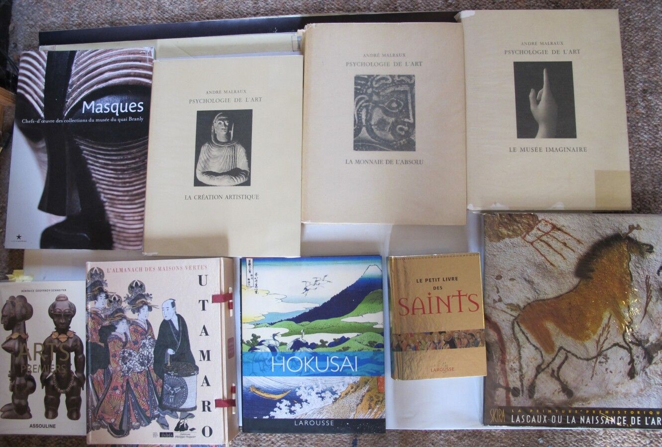 Null [HISTOIRE DE L'ART]

Ensemble de 9 ouvrages divers : André Malraux, la psyc&hellip;